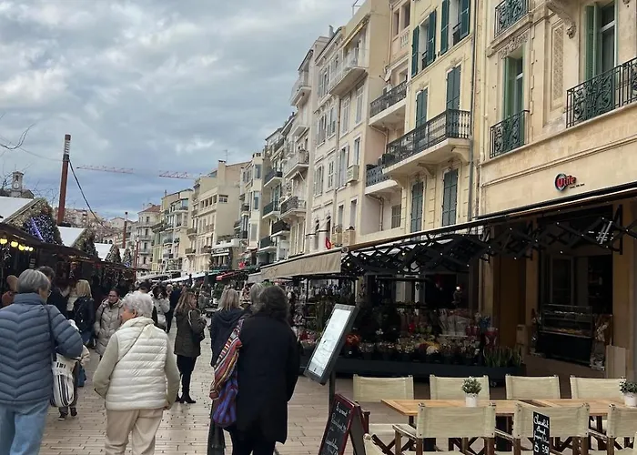 King Size Rue Felix Faure 100 M Palais Et Lägenhet Cannes